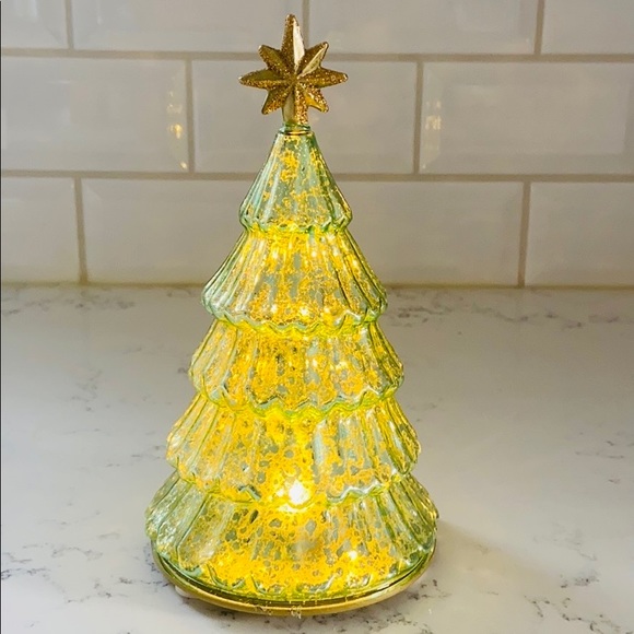 Lenox Lit Mercury Glass Pine Tree - Picture 8 of 16